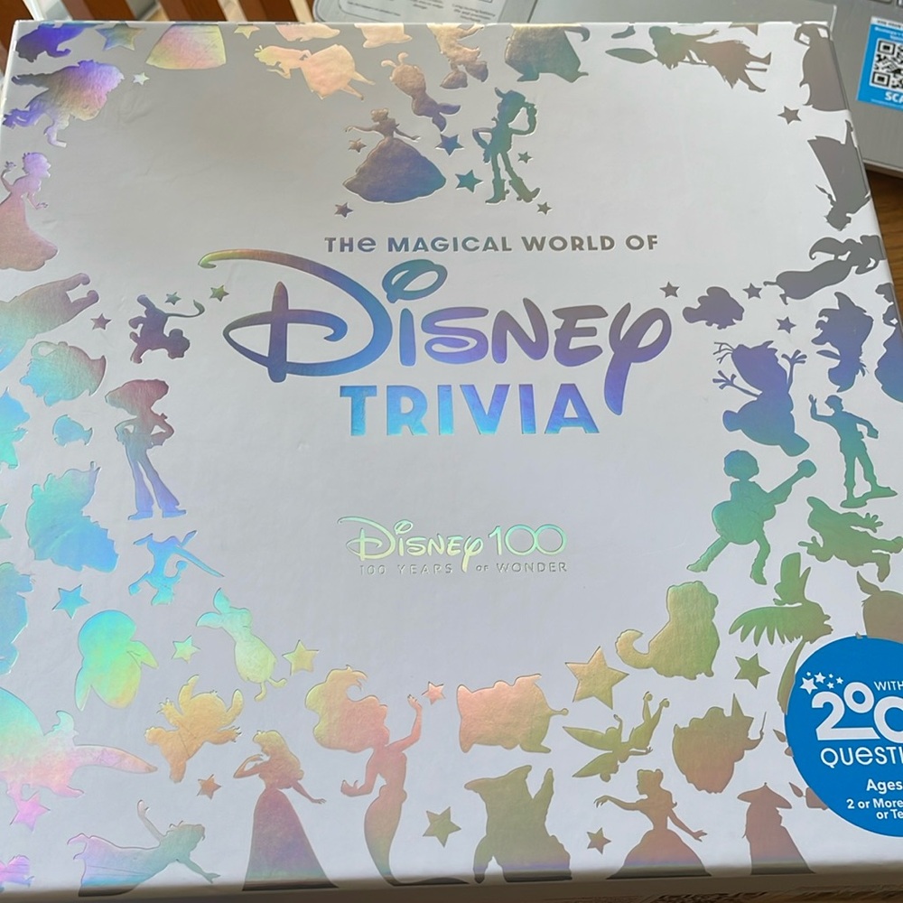 The Magical World of Disney Trivia: 100 Years of Wonder Trivia Board Game